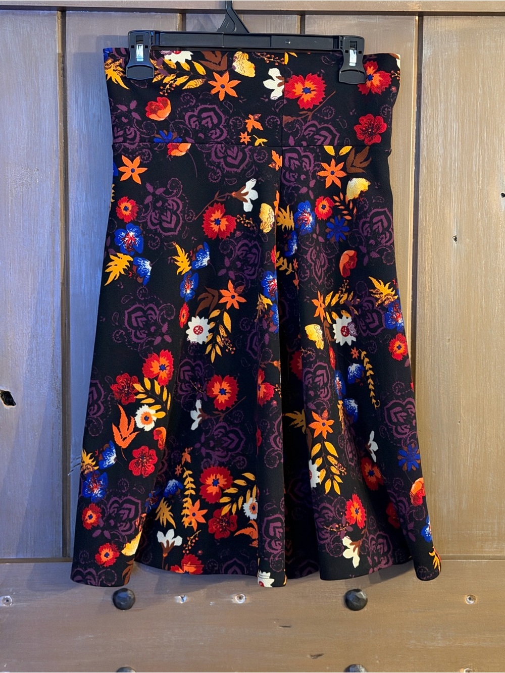LuLaRoe "Azure" A-line beautiful floral skirt in Small
